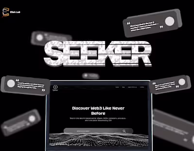 Seeker App Design