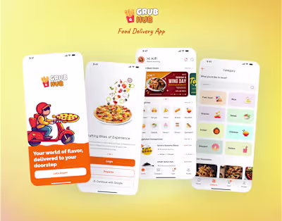 Food Delivery App - GrubHub