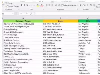 Data Entry & Research for Market Analysis