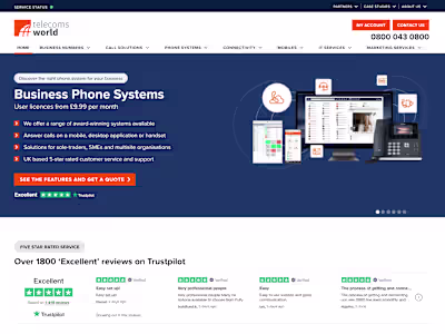 Telecoms World - Webflow Development | JS | API | n8n
