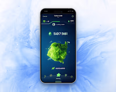 Carbon credit - Tap to earn mini app