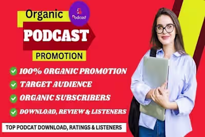 Promote your spotify podcast organically for $30, freelancer Da…