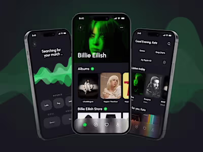Music player Mobile App