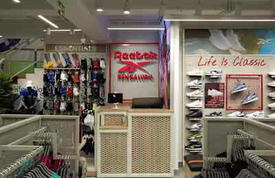 Retail Outlet for Reebok India :: Behance