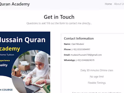Al-Hussain Quran