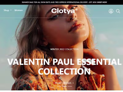 Clotya E-Commerce Project