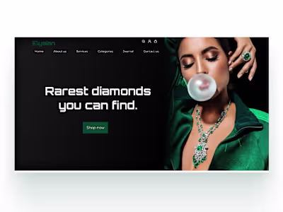 Designing a high converting landing page for a jewelry brand