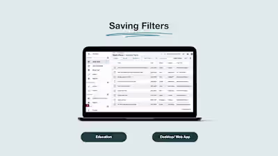 Saved Filters :: Behance