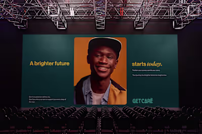 Brand Identity and Landing Page for Get Care Africa