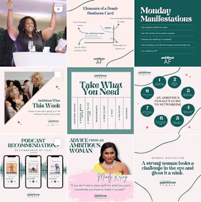 Social Media Management | The Ambitious Female