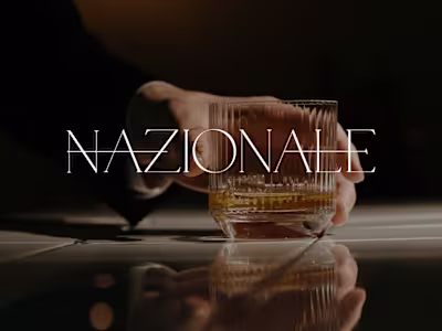 Brand identity for Nazionale Bistrò & Restaurant