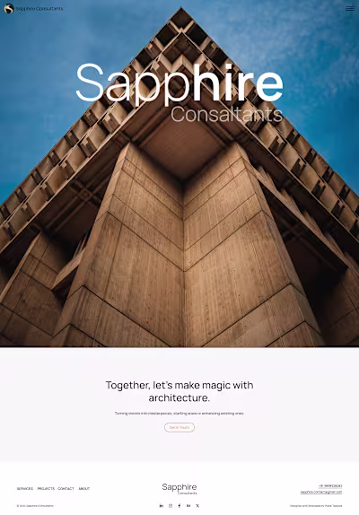 Modern Architect Website