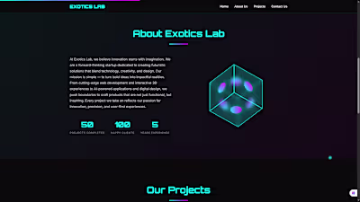Just launched our website : https://exoticslab.vercel.app/