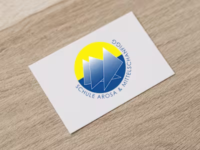 Branding Design: Schule Arosa & Mittelschanfigg