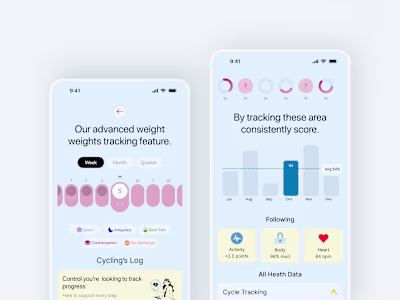Health & Weight Tracking Feature