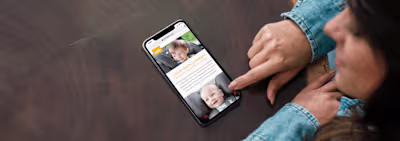 Look Back Longer Landing Page