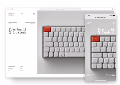 Essence of Keys | E-com