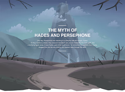 TED-Ed | The myth of Hades and Persephone on Behance