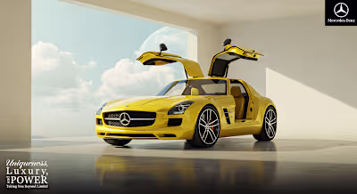 Mercedes-Benz Visuals with AI