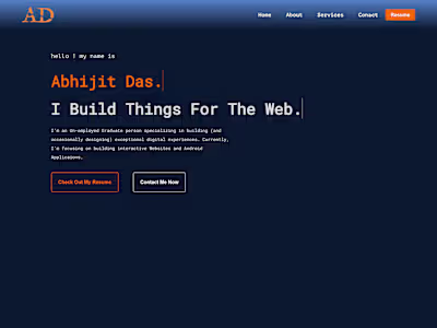 Portfolio || Abhijit Das