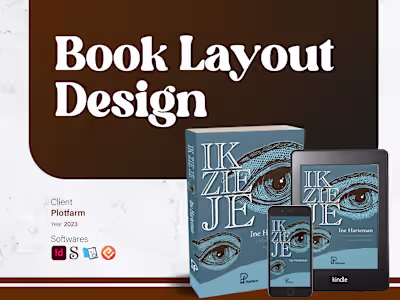 Book Layout design for print and ebook