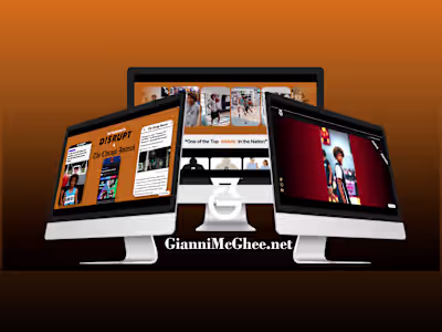 Gianni McGhee's Basketball Portfolio Website