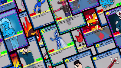 Uziventures TCG - Trading Card Game Design