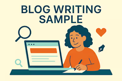 Human-Centered Blog for a Wellness Coach