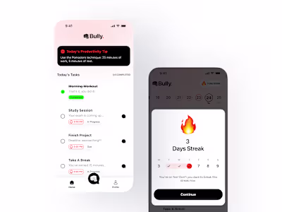 Bully — The No-Excuses Task Master