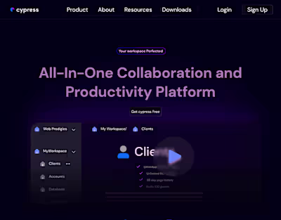 Landing page of a Saas website :: Behance