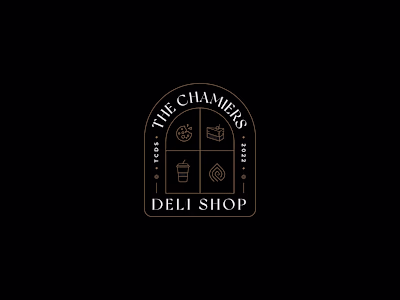 The Chamiers Deli Shop - Modern & Ritzy identity