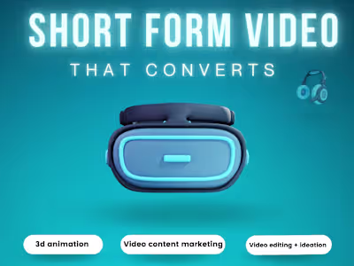 short-form video/ reel content marketing for the WIN!