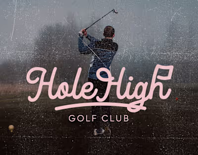 Hole High Golf Club | Branding - Illustration on Behance