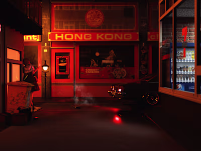 Environment design in Blender or Unreal Engine