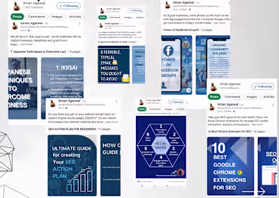 LinkedIn Account handling