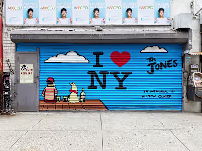 The Jones NYC Mural Design & Painting