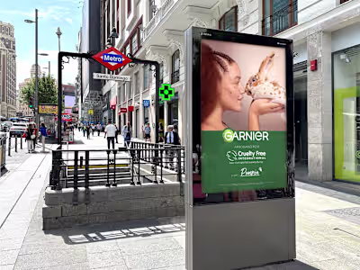 Marketing campaign visualization - Garnier
