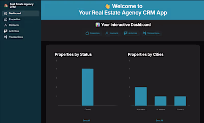 Real Estate Agency CRM App