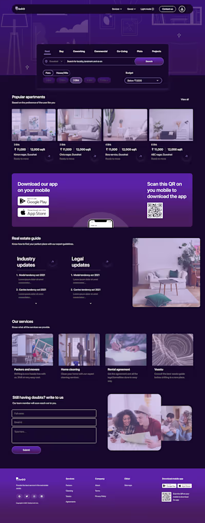 House hunting platform