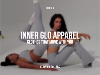 Shopify Site Development for Inner Glö Apparel