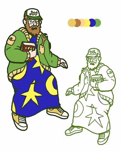 Character design chalenge (Illustration)