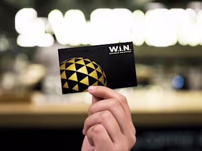 W.I.N Business Solutions Brand Identity Design