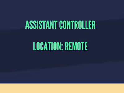 Director Controller Job Description