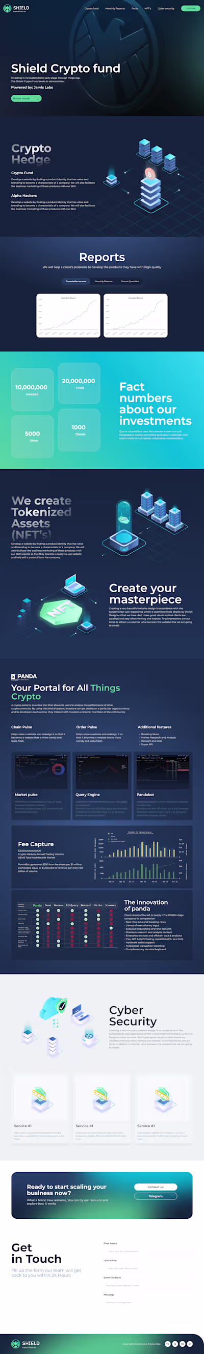 Landing page