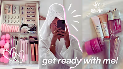 Get Ready With Me Youtube Thumbnail