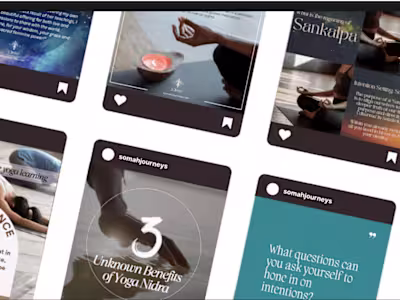 Competitive Analysis & Instagram
Growth for a Yoga Nidra expert