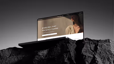 Luxury Jewelry E-commerce Website for Mirellé Joaillerie
