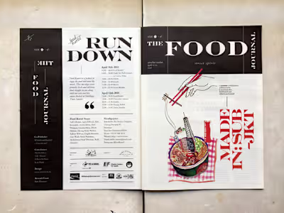 Illustration : The Food Journal