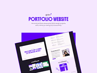 GLCKN | Portfolio Website