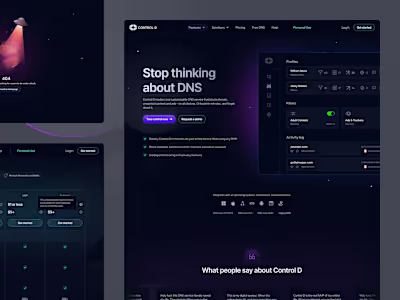 Control-D Website Design